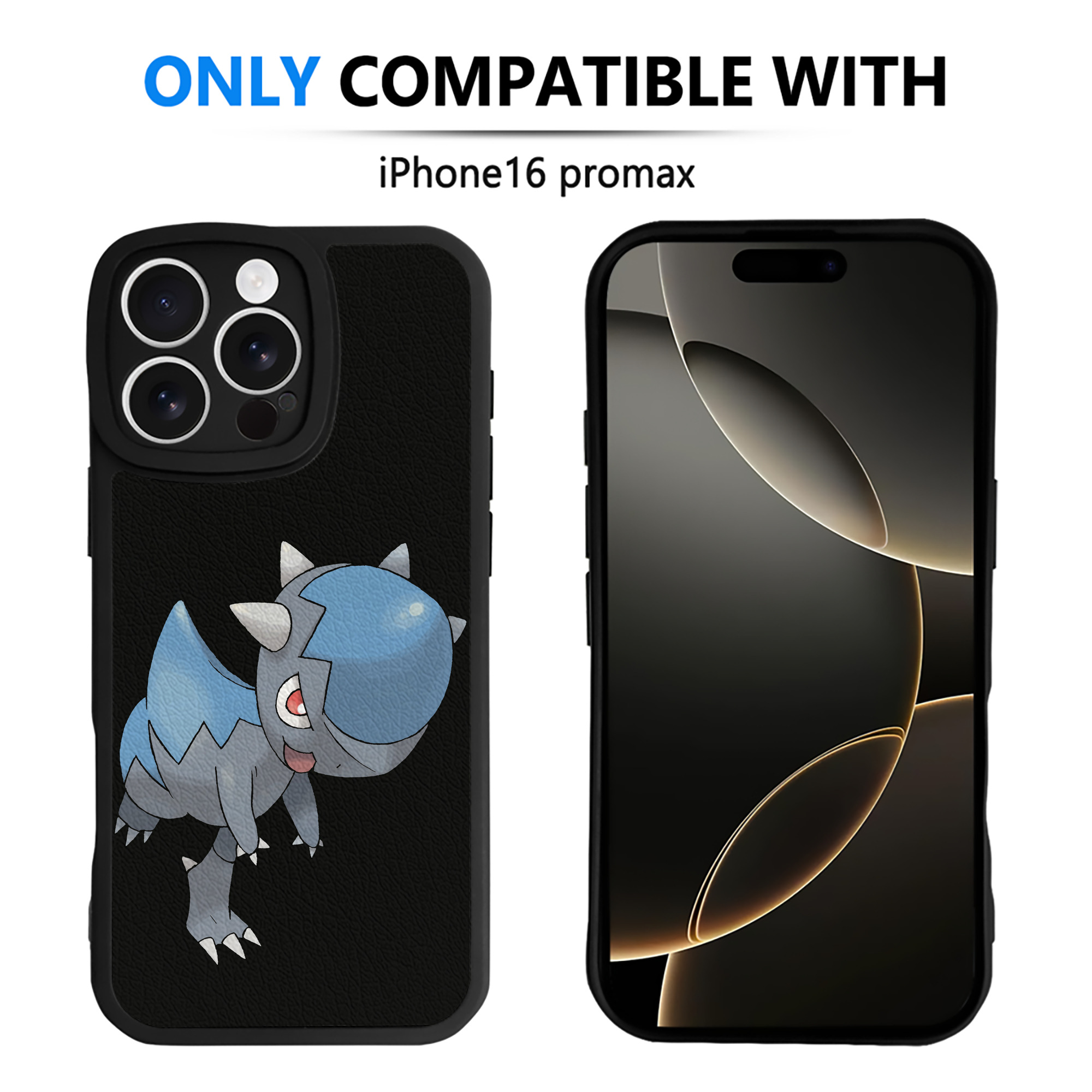 （画像用） ポケットモンスター Pokémon 【iPhone 16シリーズ対応】シリコンスマホケース（レザー調） 材質：シリコン